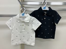 Polo manches courtes - Marin