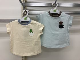 T-shirt bébé manches courtes - Poche