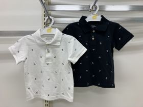 Polo manches courtes - Marin