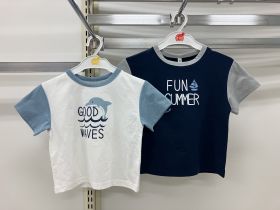 T-shirt manches courtes - Marin