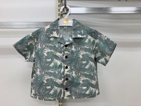 Chemise imprimée manches courtes