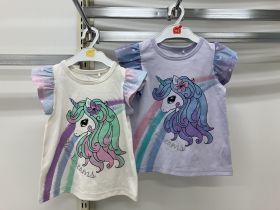 T-shirt manches courtes - Volants