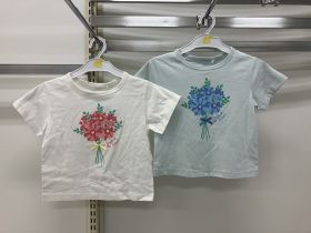 T-shirt manches courtes - Fleurs