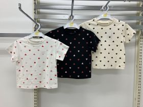 T-shirt manches courtes - Cœurs