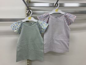 T-shirt manches françaises - Fleuri