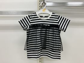 T-shirt manches françaises - Rayures