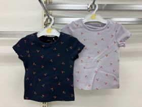 T-shirt manches françaises - Cerises