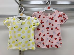 T-shirt manches françaises - Fraises