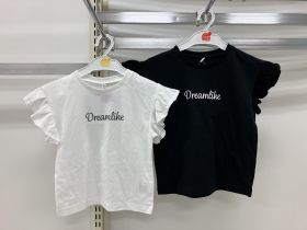 T-shirt manches françaises - Volants