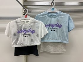 Lot de T-shirts - Cœurs