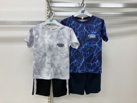 Ensemble T-shirt manches courtes - Imprimé all-over