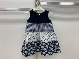 Robe sans manches en toile