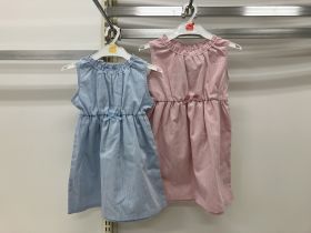 Robe sans manches en toile - Robe