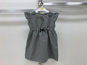 Robe sans manches en toile - Carreaux