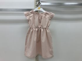 Robe sans manches en toile