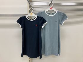 Robe en maille manches courtes - Jersey coton