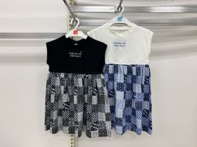 Robe en maille sans manches