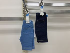 Short en maille - Denim