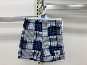 Short en toile - Fil teint