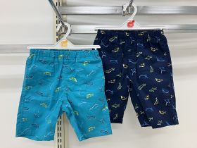 Short en toile - Imprimé all-over