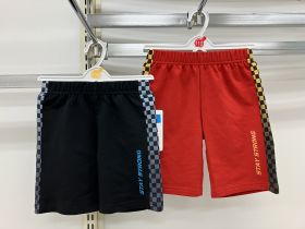 Short en maille - Carreaux