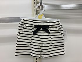 Short en maille - Rayures