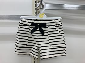 Short en maille - Rayures