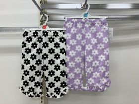 Short en maille - Fleurs