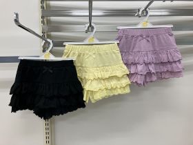 Jupe-culotte en maille - Volants