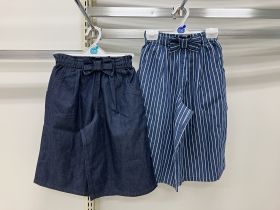 Short en toile - Denim