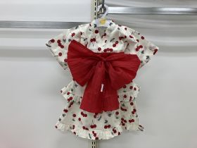 Robe jinbei - Cerises