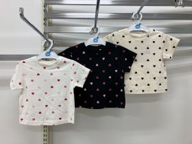 T-shirt manches courtes - Cœurs