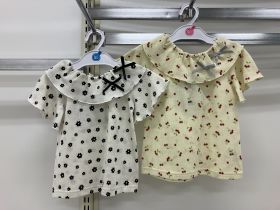 T-shirt manches françaises - Fleurs