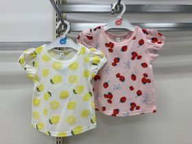T-shirt manches françaises - Fraises