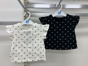T-shirt manches françaises - Pois