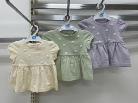 T-shirt manches françaises - Fleurs