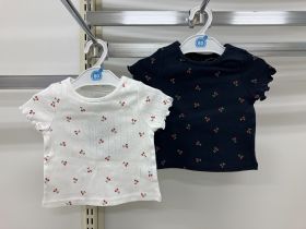 T-shirt manches françaises - Cerises
