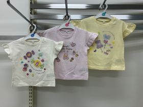 T-shirt manches françaises - Volants