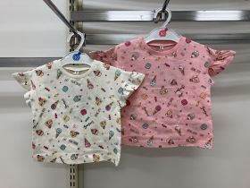 T-shirt manches françaises - Volants