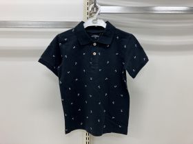 Polo manches courtes - Marin