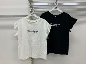 T-shirt manches courtes - Volants