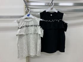 T-shirt manches courtes - Volants
