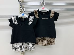 Ensemble T-shirt manches courtes - Animaux