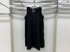 Robe sans manches en toile