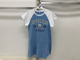Robe en maille manches courtes - Manches raglan