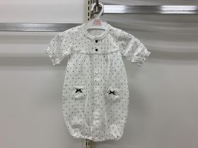 Robe combinaison naissance - Cœurs