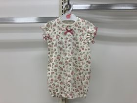 Robe combinaison naissance - Fleuri