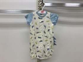 Robe combinaison naissance - Dinosaures