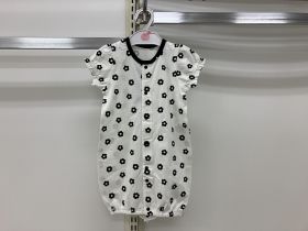 Robe combinaison naissance - Noir et blanc