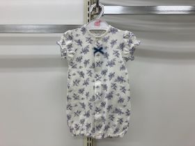Robe combinaison naissance - Fleuri
